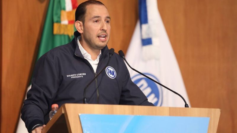 Marko Cortés acusa a diputados panistas de componenda en designación de Sergio Salomón Céspedes