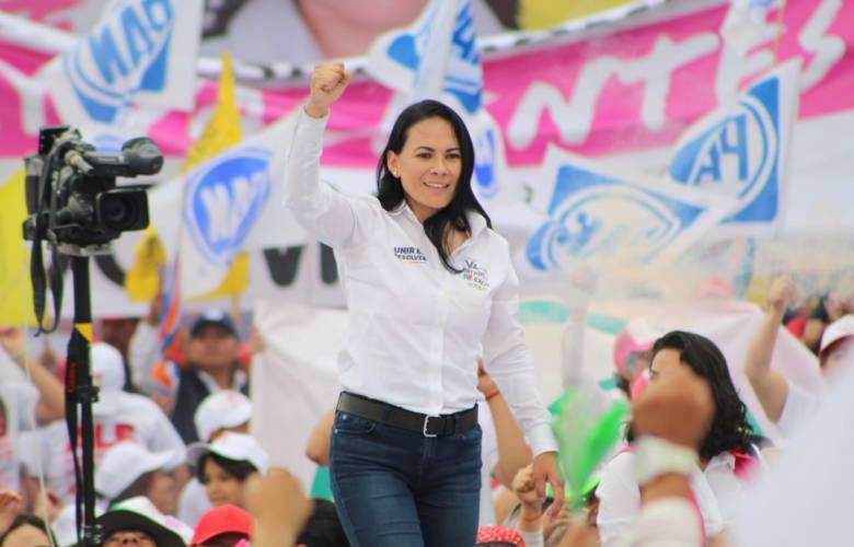 TEPJF exoneró a Alejandra del Moral por omisión de retiro de propaganda en el Edomex
