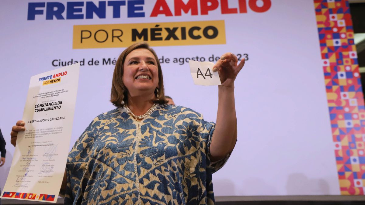 El PRI retira a Beatriz Paredes y lanza a Xóchitl Gálvez a la carrera presidencial por el Frente Amplio por México