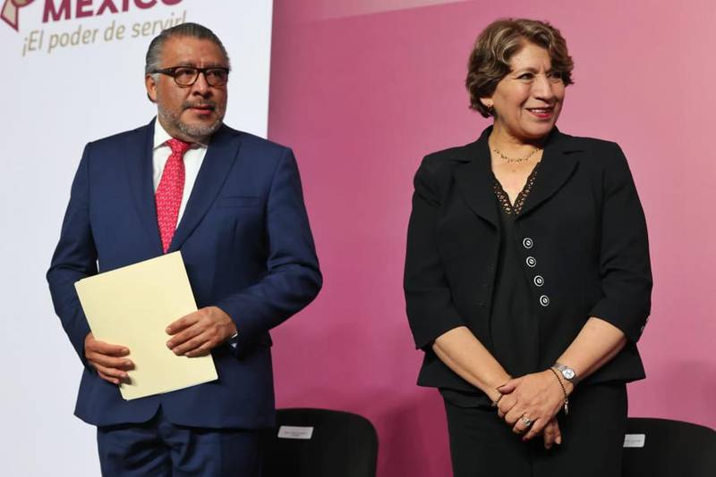 Delfina Gómez, gobernadora electa del Estado de México, presentó este 13 de septiembre a parte de su gabinete de trabajo