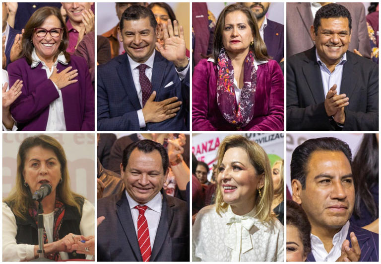 Morena designa coordinadores estatales para la 4T y define candidatos a gubernaturas en ocho estados