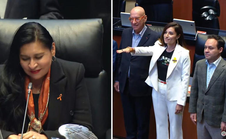 Laura Ballesteros asume el escaño de Xóchitl Gálvez en el Senado