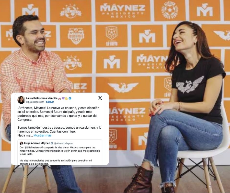 Laura Ballesteros se Une como Estratega y Líder en la Campaña de Álvarez Máynez