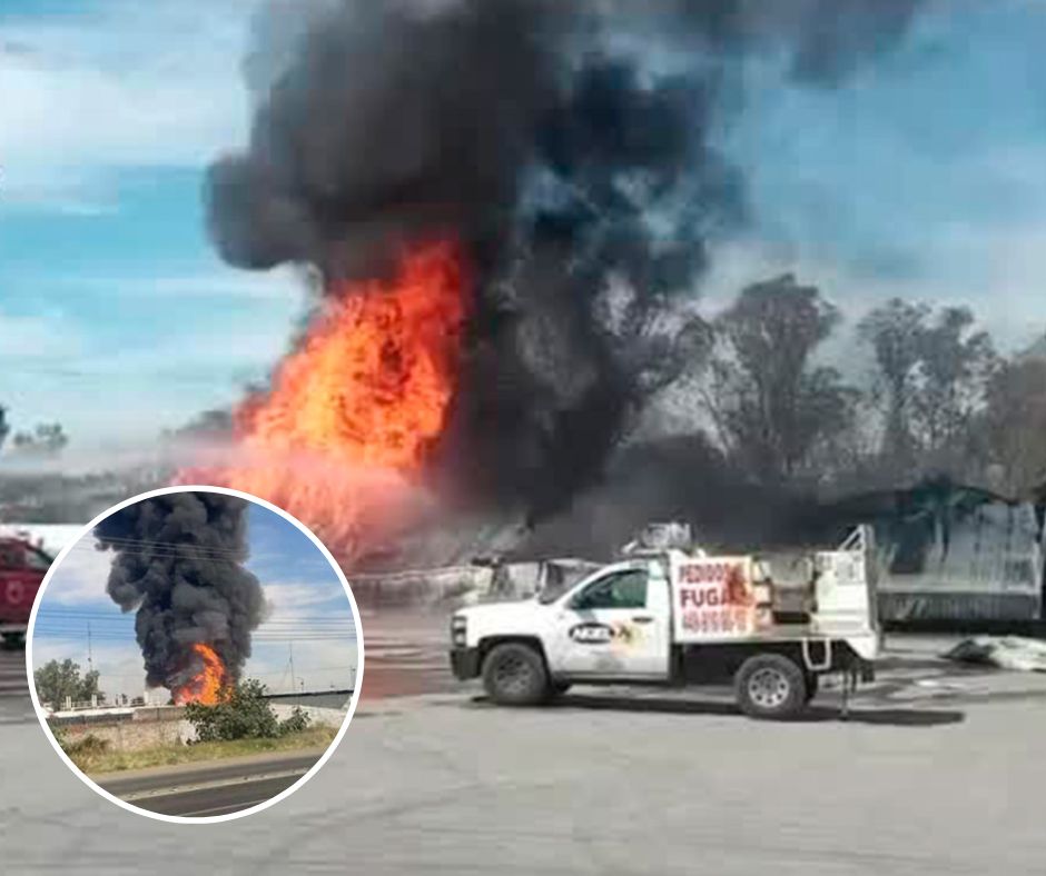 Incidente en Planta de Gas LP en Aguascalientes; Reportan Dos Heridos Graves