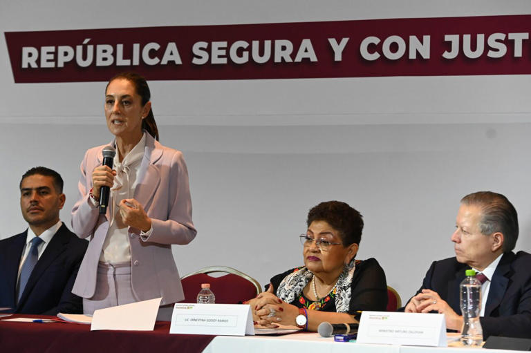 Claudia Sheinbaum presenta su plan “República Segura y con Justicia” para pacificar al país