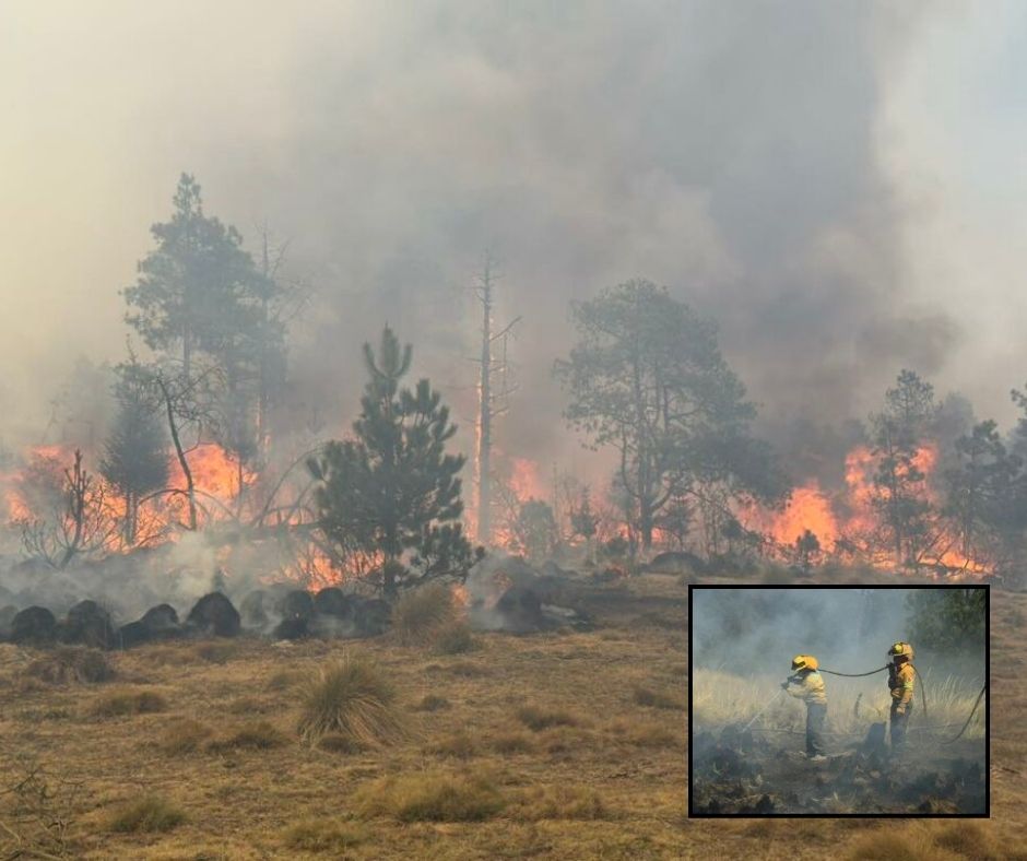 Alarmante incremento de incendios forestales: Alerta por humo en CDMX