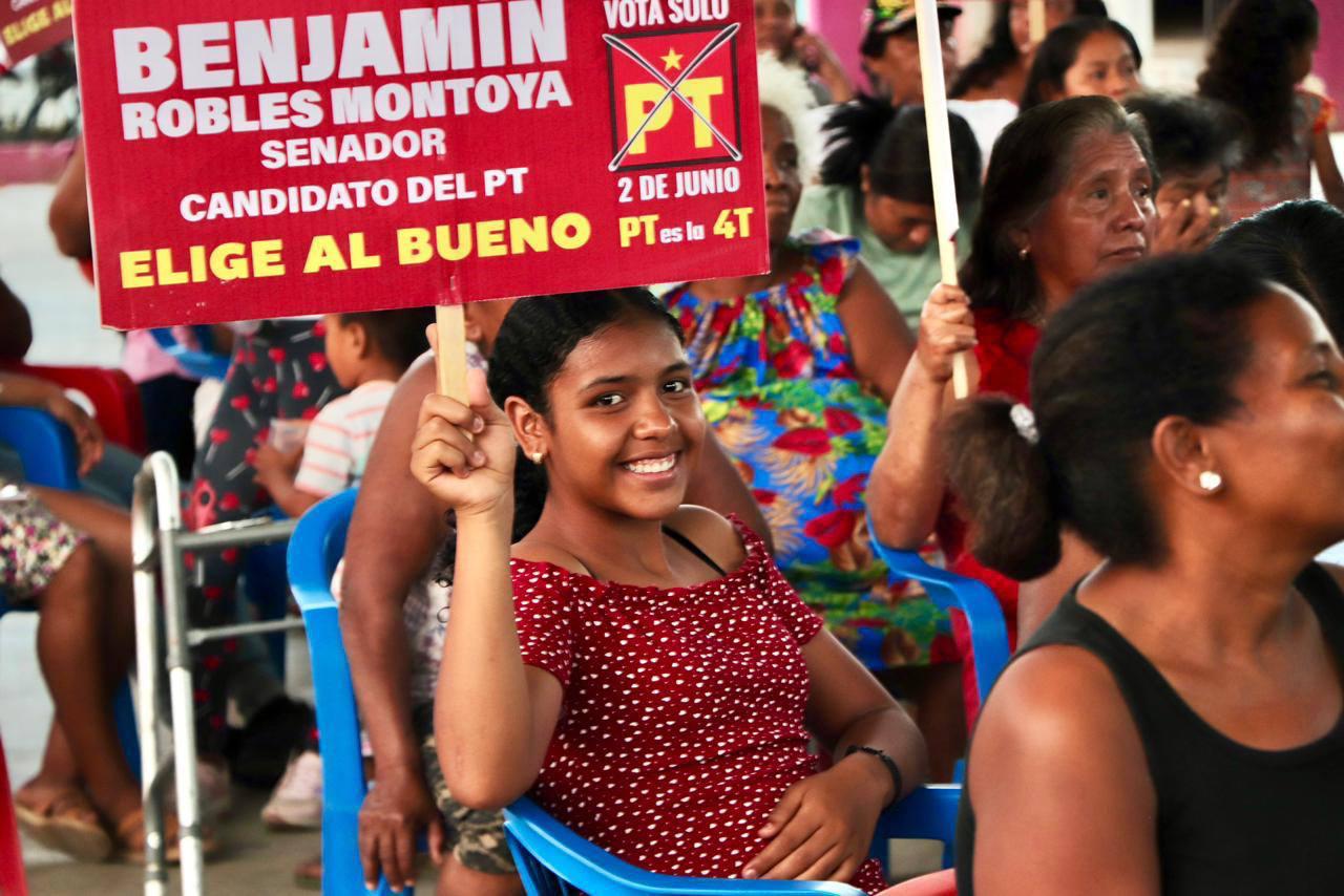 Pueblos de la Costa: lo correcto en la 4T es votar por Benjamín Robles “El Bueno”