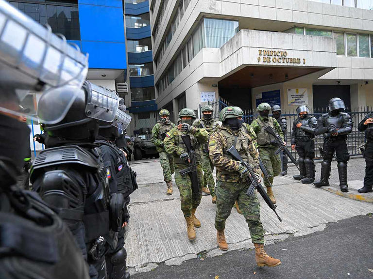 Condena de la Unión Europea por Asalto a Embajada Mexicana en Ecuador