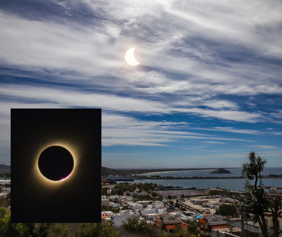 “La Noche en Pleno Día”: Mazatlán Deslumbra a Observadores con Eclipse