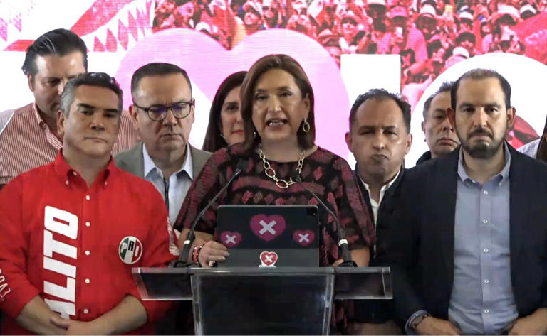 Xóchitl Gálvez reconoce su derrota y felicita a Claudia Sheinbaum por triunfo presidencial