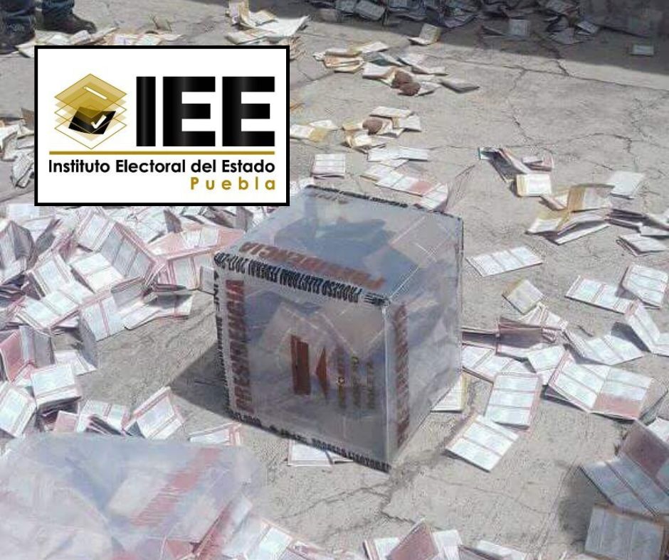 IEE Puebla asume cómputos en 8 ocho municipios tras violencia electoral