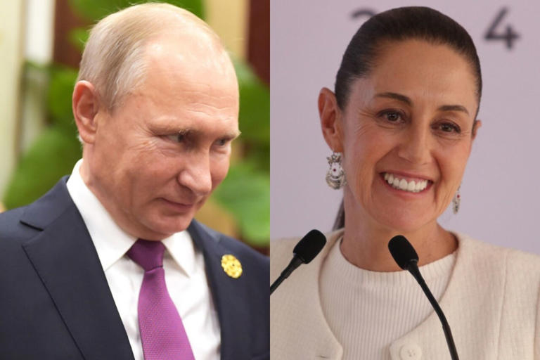 Putin invitado a la Toma de Protesta de Claudia Sheinbaum