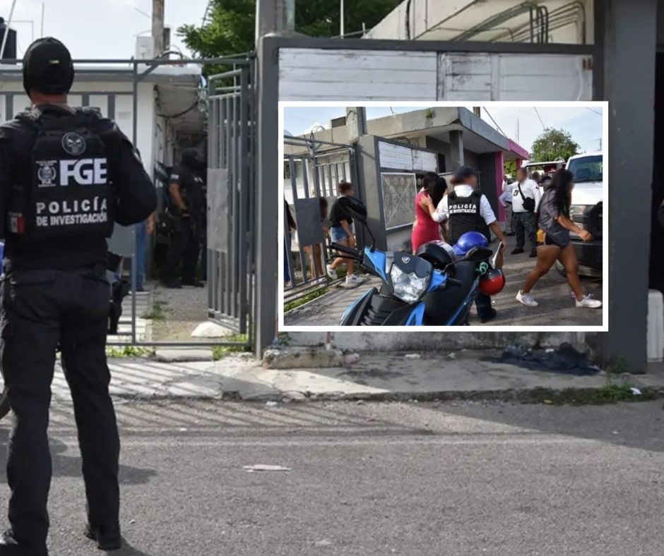 Operativo en Chetumal logra el rescate de 10 mujeres víctimas de trata en un cateo