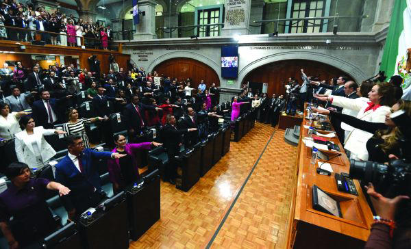 Instalación formal de la 62 Legislatura del Estado de México