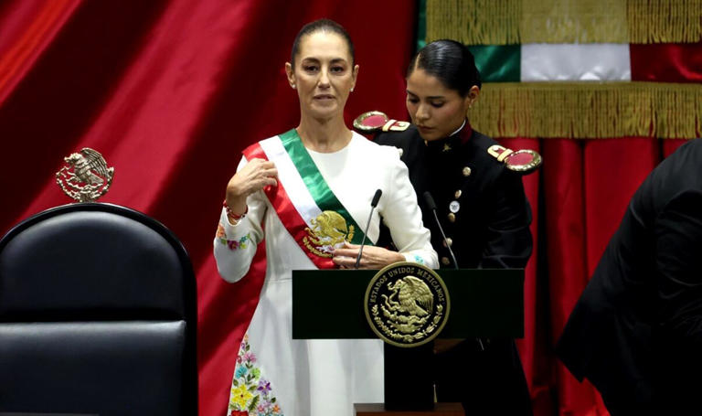 Claudia Sheinbaum hace historia como la primera presidenta de México