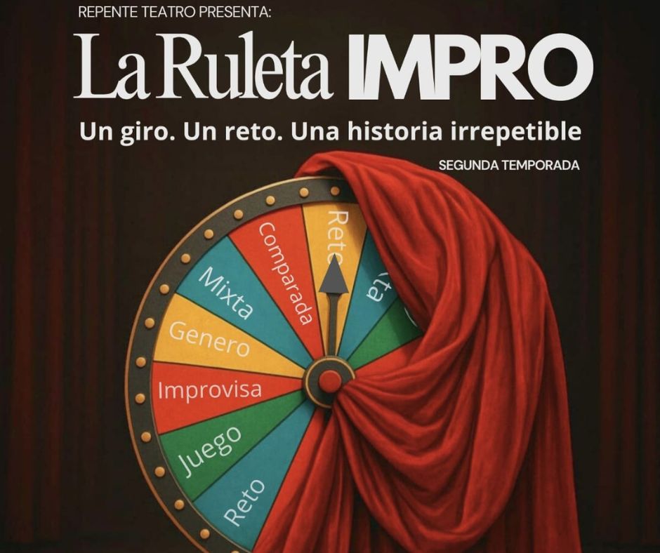 La Ruleta Impro: Teatro, juego y adrenalina en vivo que se crea frente al público