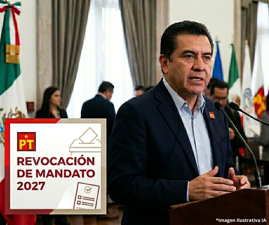 PT insiste en frenar revocación de mandato en 2027 y advierte impacto electoral a favor de Morena