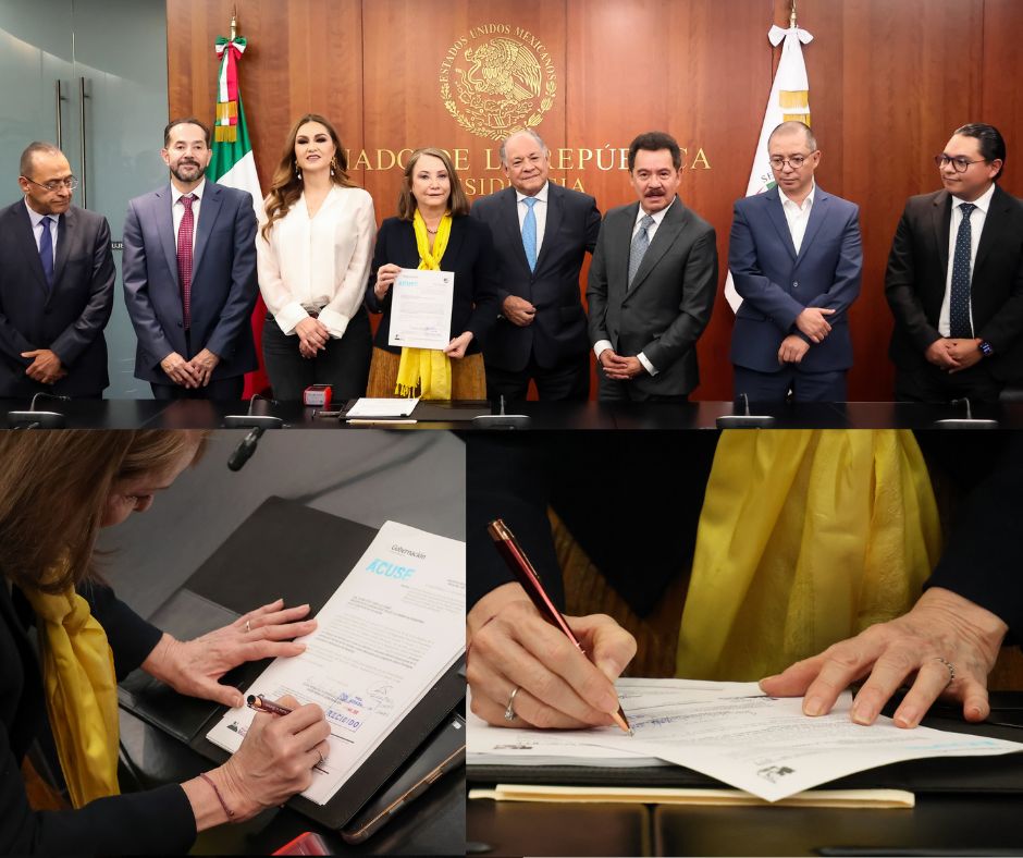 Sheinbaum envía al Senado iniciativa para reducir gasto legislativo y regular la revocación de mandato