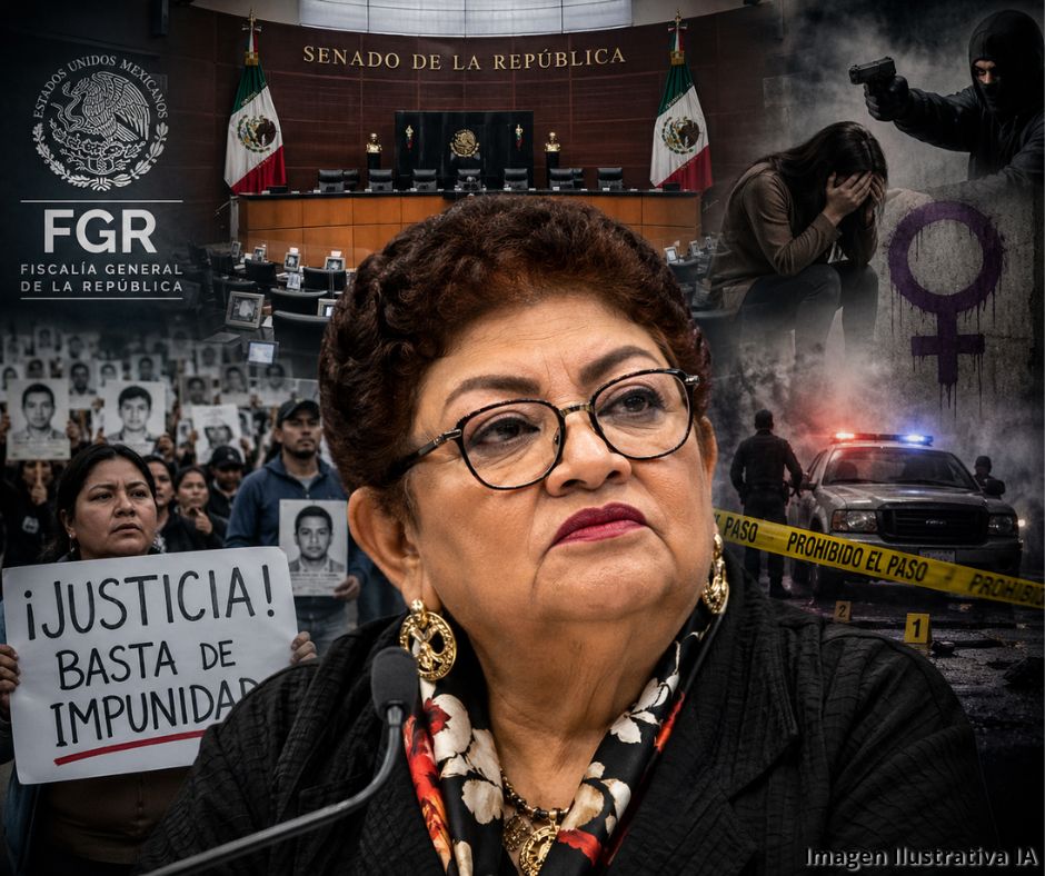 Godoy presenta plan 2026-2029 y admite retos internos en la FGR para reducir diversos delitos