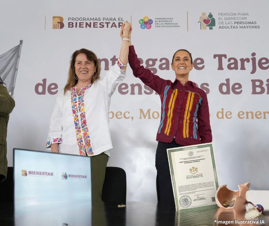 Sheinbaum anuncia quitas masivas de créditos de vivienda y celebra reformas legislativas