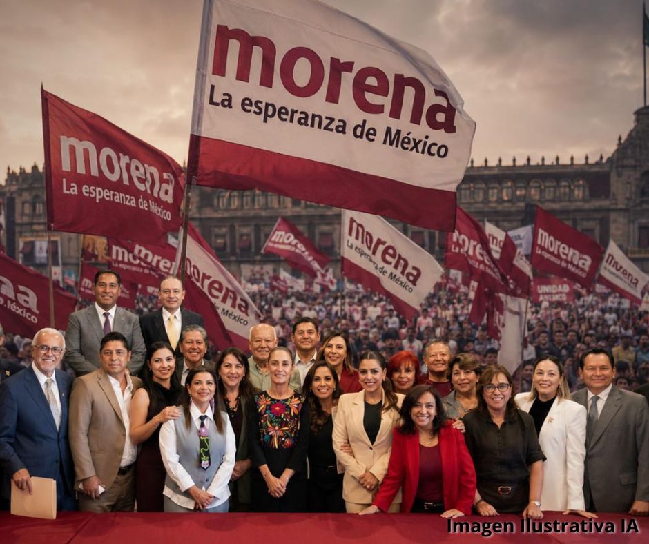 Gobernadores de Morena acuden a Palacio Nacional en paralelo a tensiones por acusaciones en EE. UU.