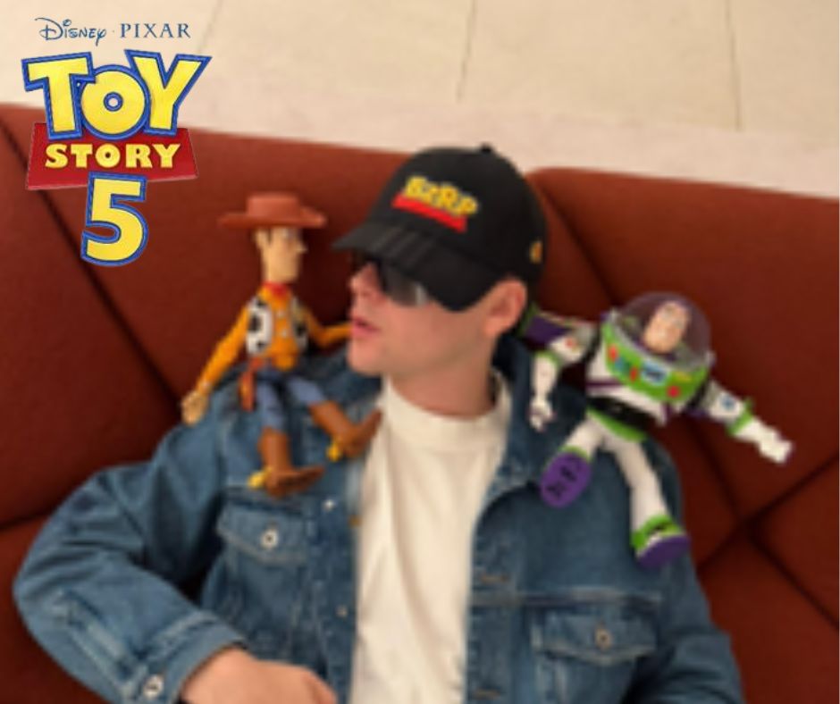 Disney y Pixar reúnen a Bizarrap y Bad Bunny en Toy Story 5
