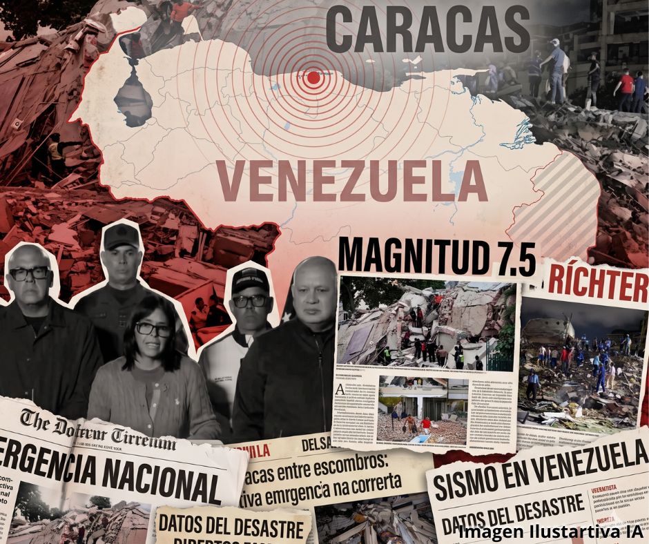 Caracas entre escombros: Venezuela activa emergencia nacional tras doble terremoto