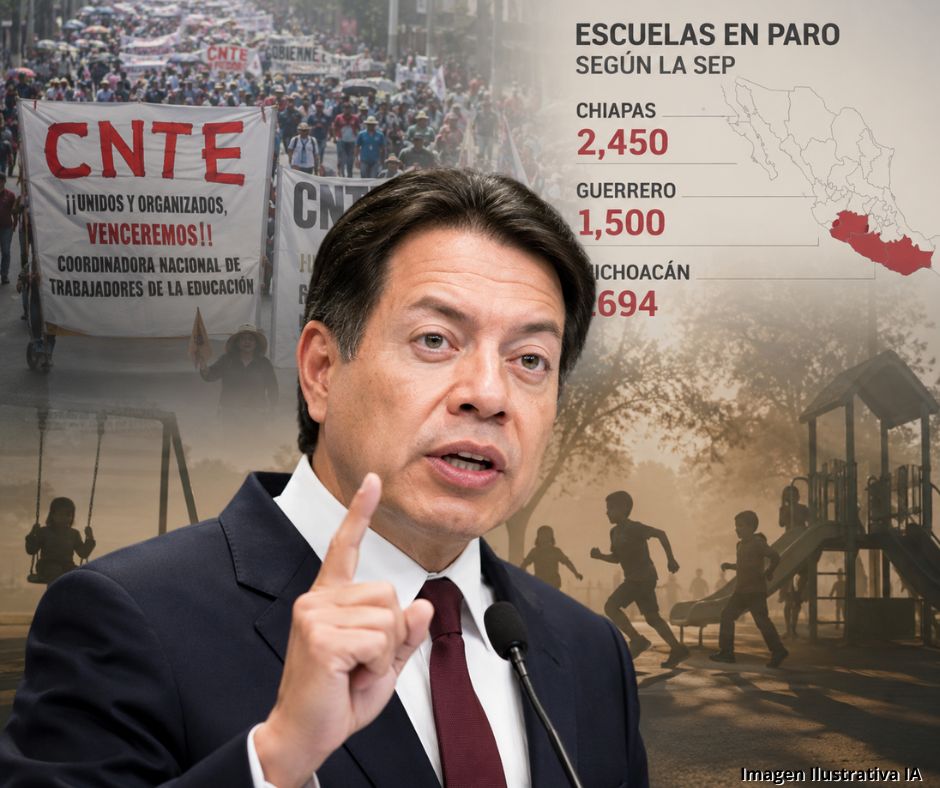 SEP confronta a la CNTE: Rechazaron adelantar vacaciones y ahora dejan a miles sin clases