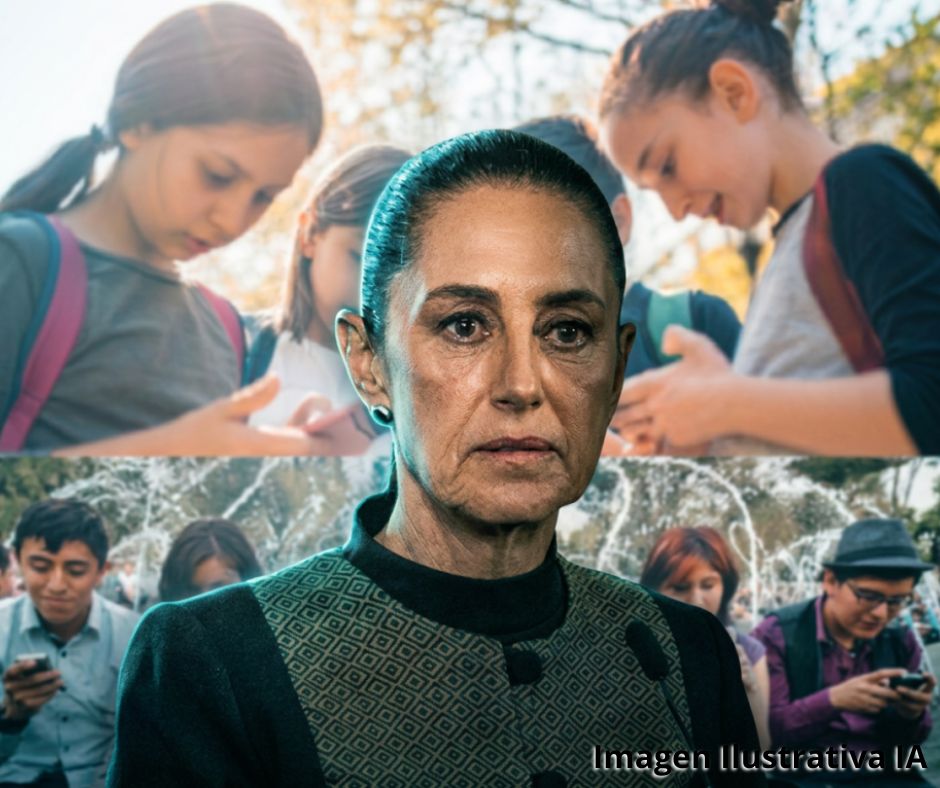 Sheinbaum alista regulación para limitar celulares en escuelas y poner reglas a redes sociales e IA